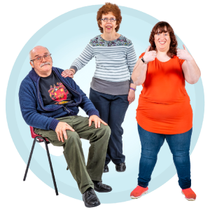 Group of people with disability